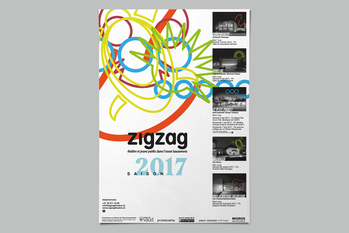 Affiche ZIGZAG 2017